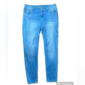 Westport Blue Skinny Ankle Jeans Size 6